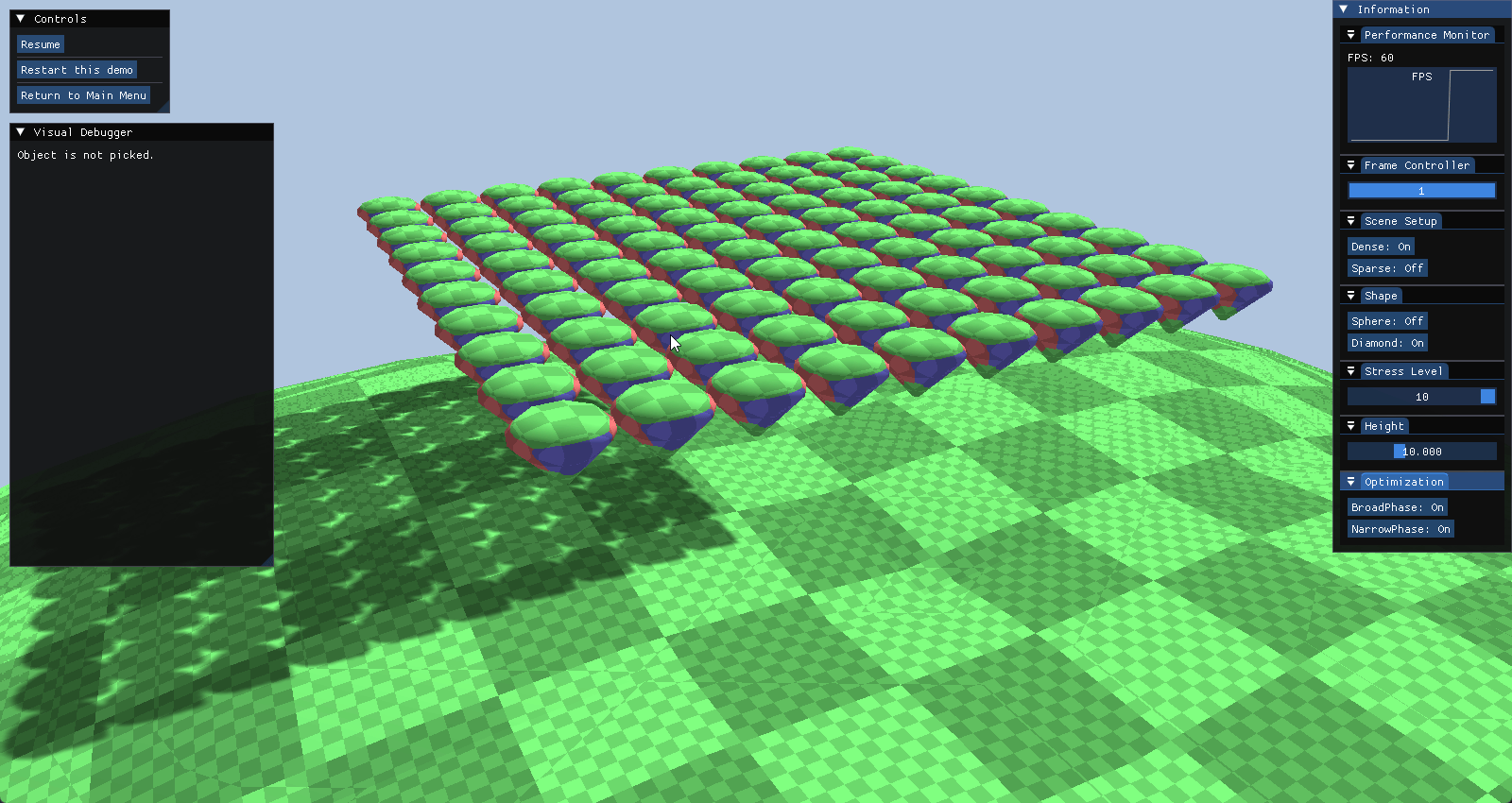Modifying initial drop height to test high-velocity impact stability
